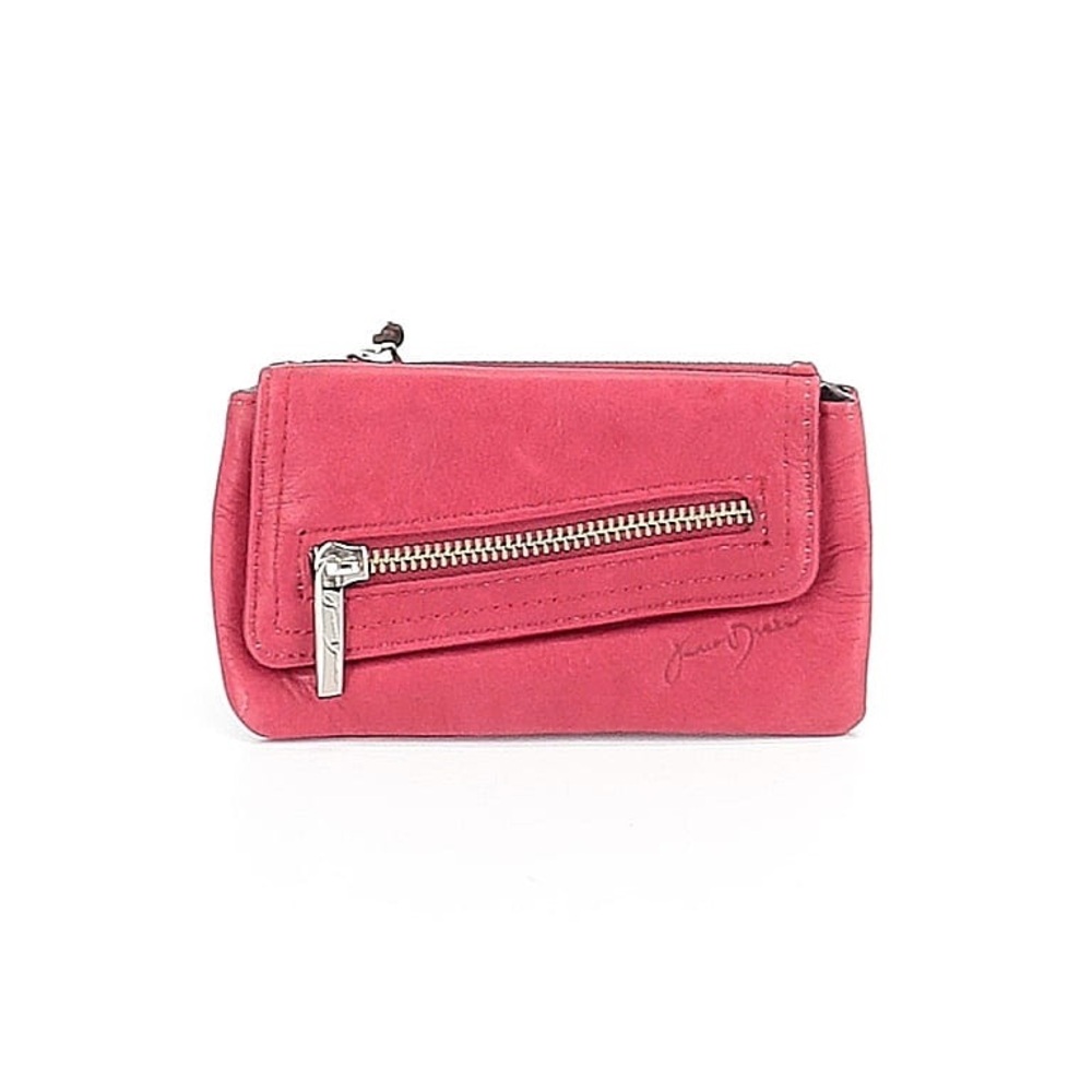 Junior Drake soft leather red wallet